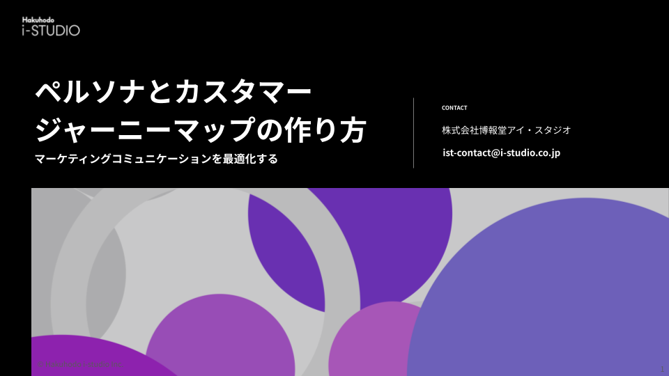 マーケティングコミュニケーションを最適化するペルソナとカスタマージャーニーの作り方